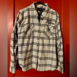 Harley Davidson Flannel Shirt.